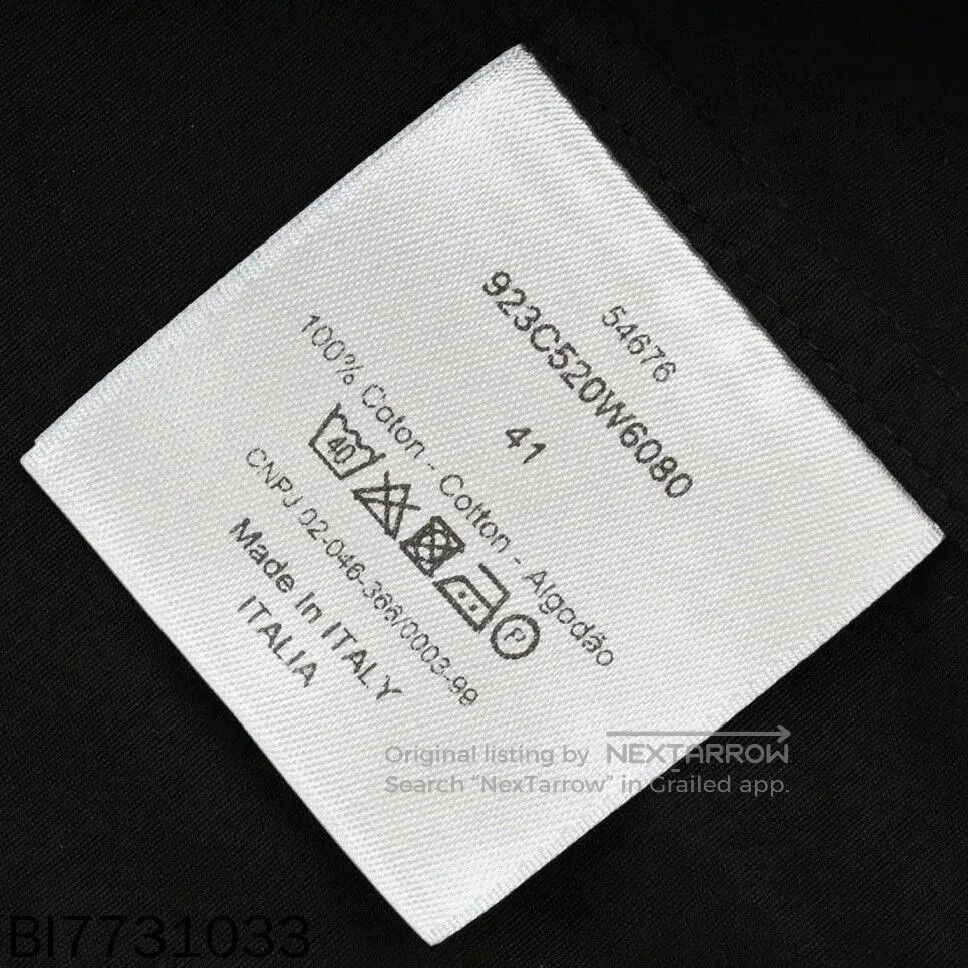 Dior dior x kaws interlocking bee button-up shirt. Size US L / EU 52-54 / 3 - 4 Thumbnail
