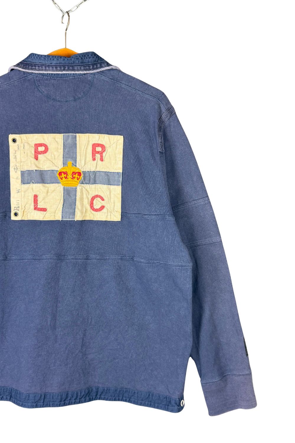 Polo Ralph Lauren Polo RL Naval Tailors PRLC Flag Popover Sweatshirt XL Size US XL / EU 56 / 4 - 18 Thumbnail