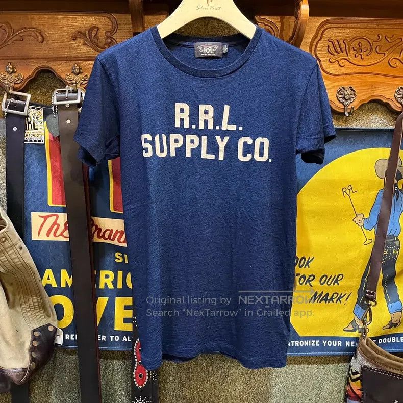RRL Ralph Lauren RRL Ralph Lauren short-sleeved T-shirt Size US S / EU 44-46 / 1 - 1 Thumbnail