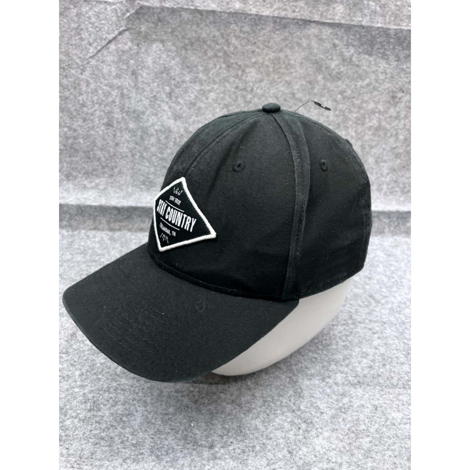 Vintage VINTAGE Stay Country Hat Cap Snap Back Adult One Size Black 100% cotton Outdoor Size ONE SIZE - 4 Thumbnail