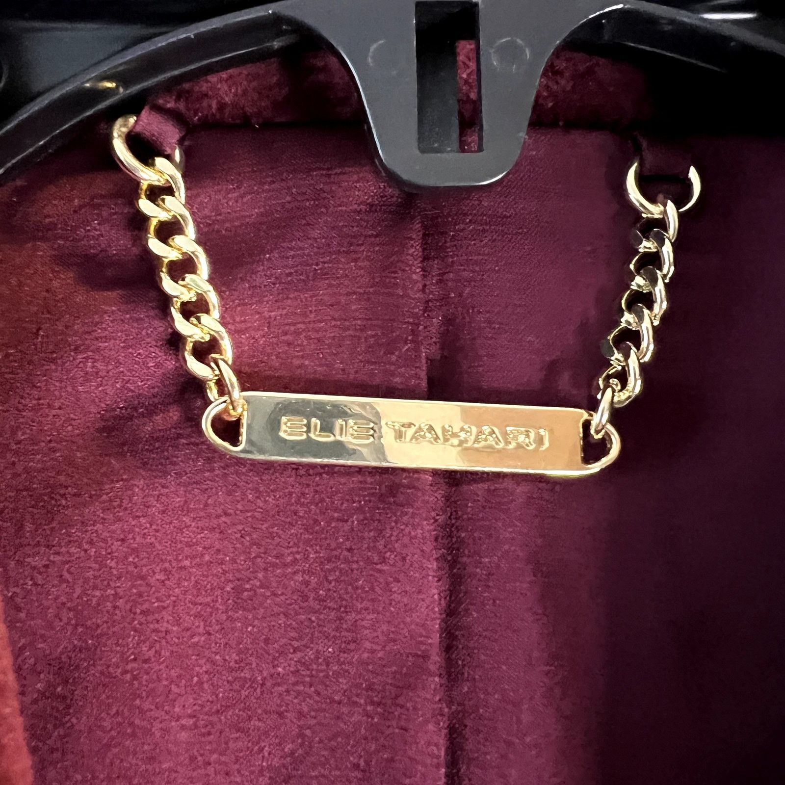 Elie Tahari Elie Tahari Single Button Velvet Blazer size 2 Burgundy New Size XS / US 0-2 / IT 36-38 - 6 Thumbnail