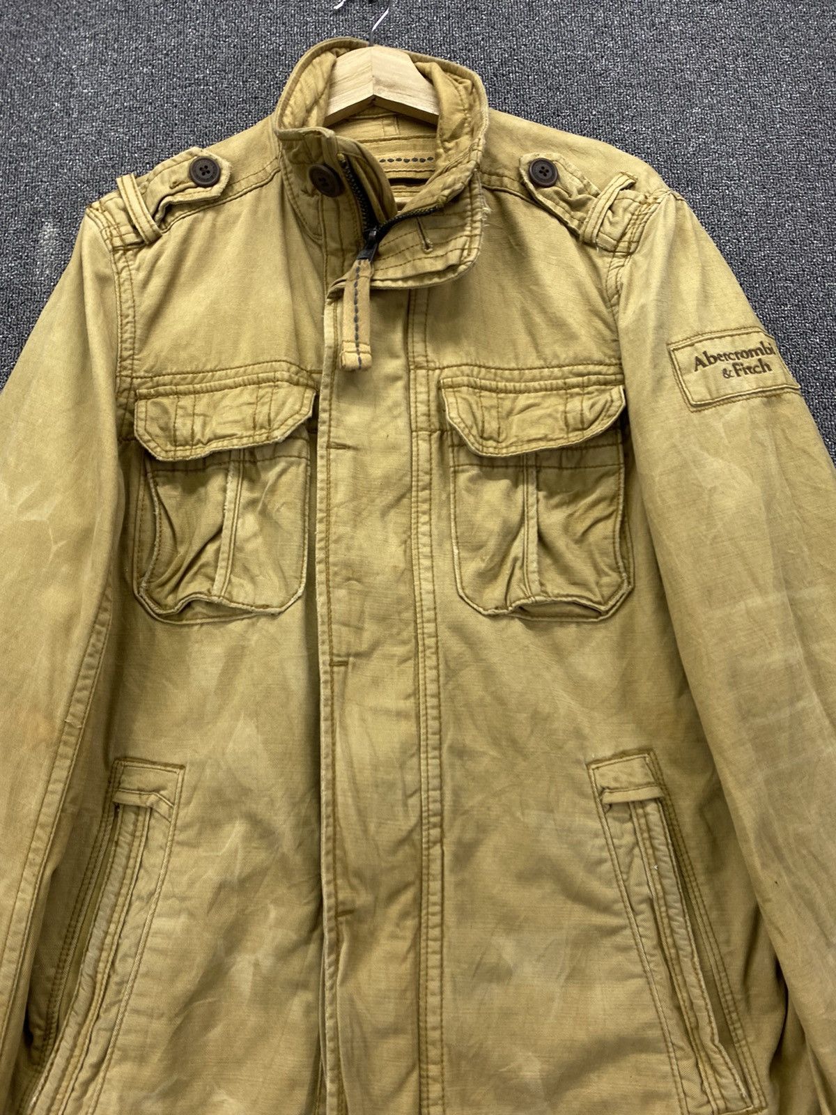 Vintage Abercrombie & Fitch Punk Style Sentinel Jacket