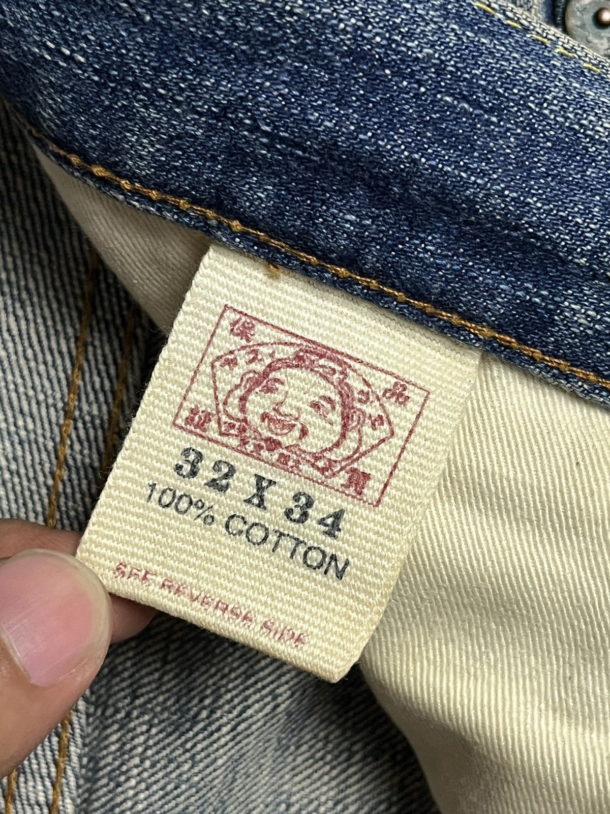 Evisu Evisu Paris Embroidered Dust-Wash Jeans Size US 32 / EU 48 - 6 Thumbnail