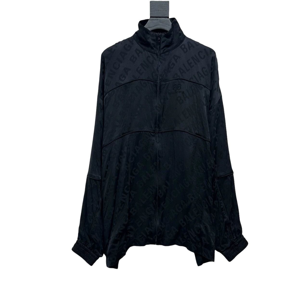 Balenciaga Balenciaga Logo Jacquard Zip Jacket Size 34 Size XXS / US 00 / IT 34 - 1 Thumbnail