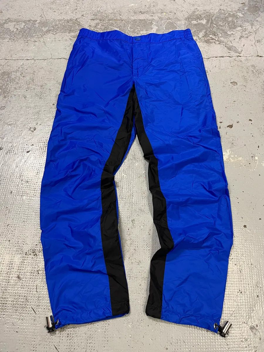 Prada AW2019 Prada Electric Blue Nylon Pants Size US 32 / EU 48 - 1 Thumbnail