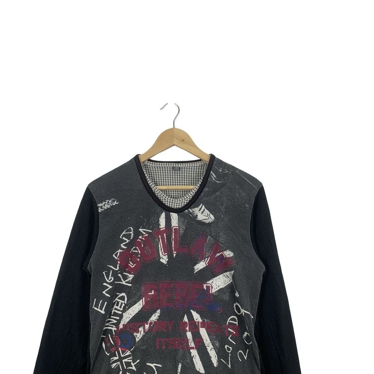 Other DRIF RAGE Outlaw Rebel Houndstooth Layered Design Size US S / EU 44-46 / 1 - 2 Thumbnail