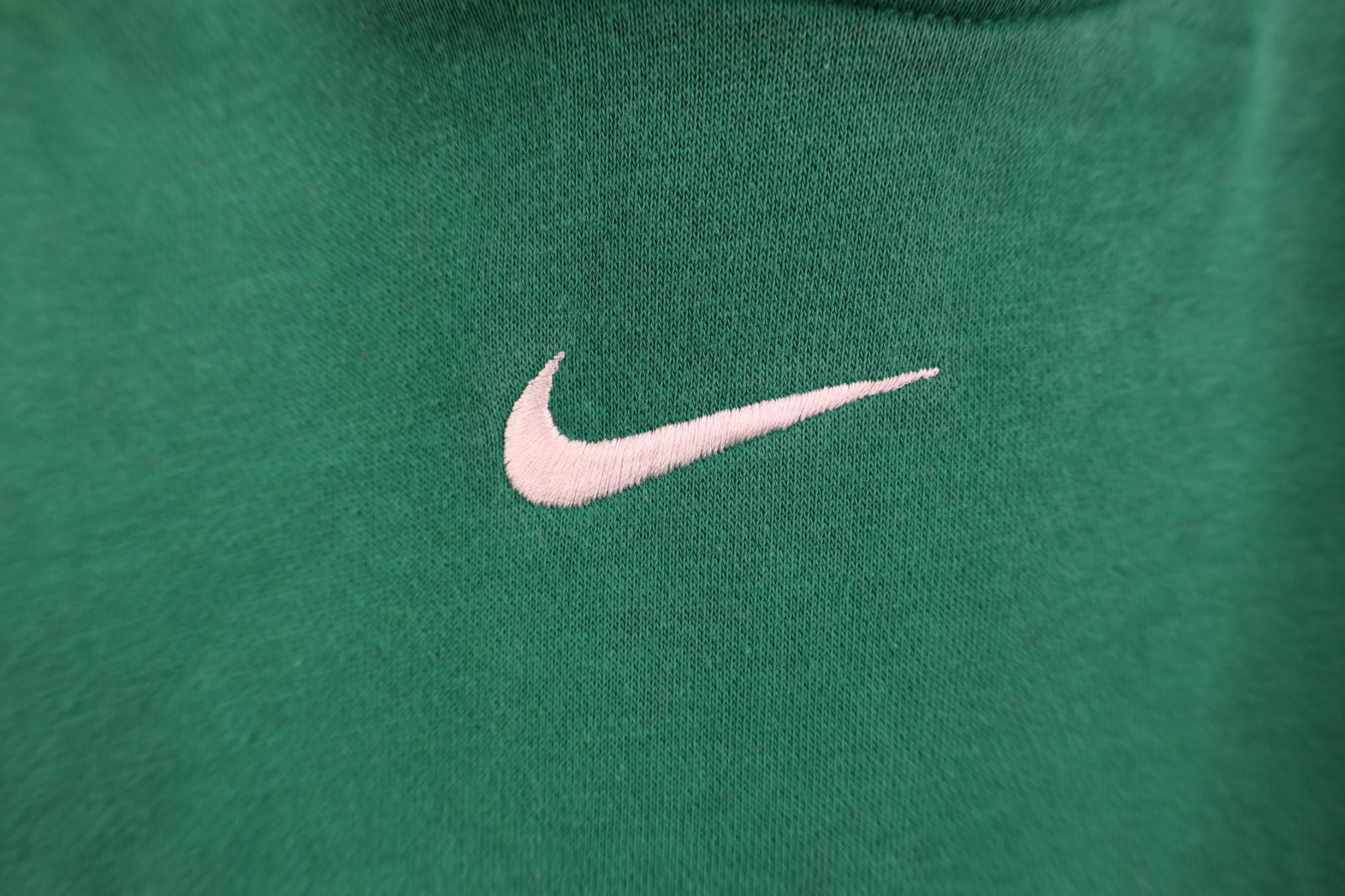 Nike Vintage Y2K Nike Center Swoosh Oversize Cropped Boxy Hoodie Size XL / US 12-14 / IT 48-50 - 4 Thumbnail