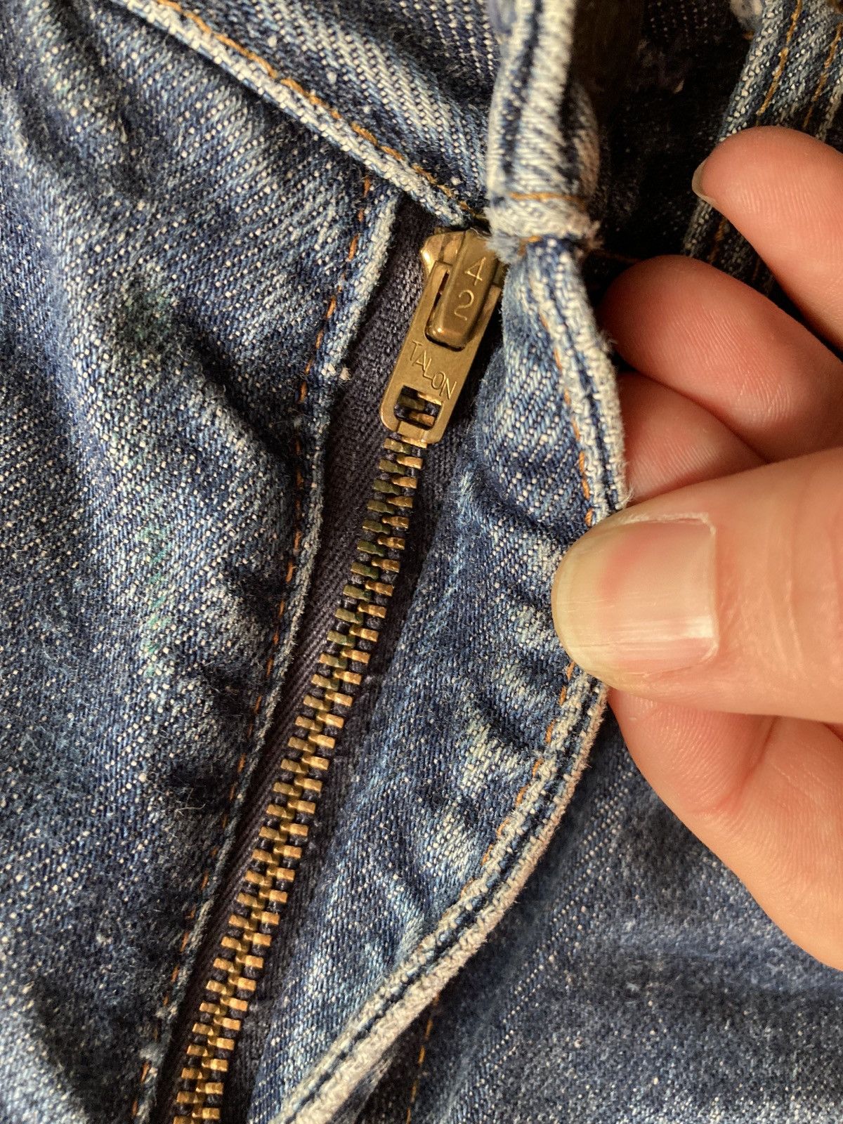 Levi's TRUE VINTAGE Levi’s 606 Big E Orange Tab Slims Size 24" / US 00 / IT 34 - 3 Thumbnail