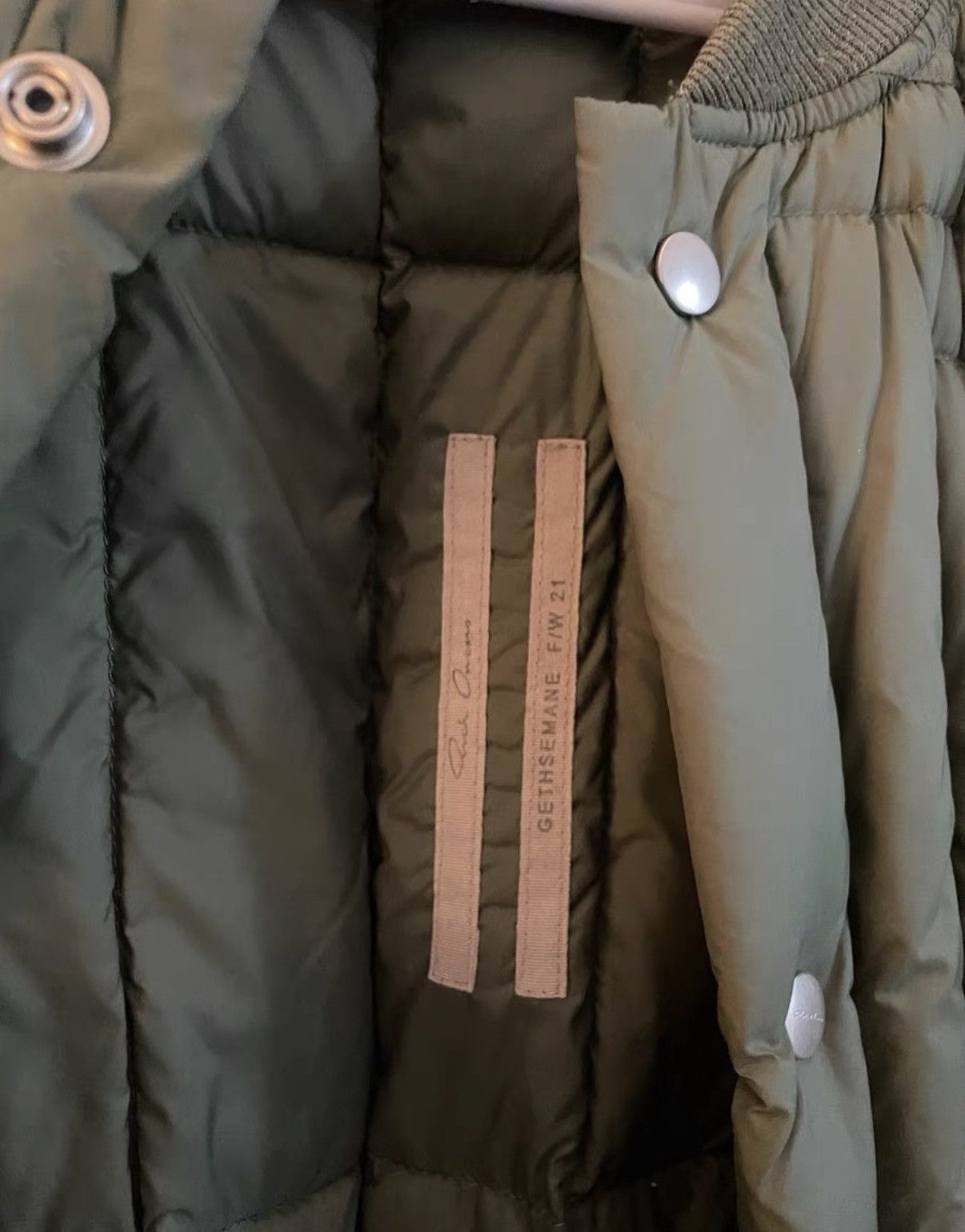 Rick Owens Rick Owens 21FW Runway Muscle Down Jacket Size US M / EU 48-50 / 2 - 3 Thumbnail
