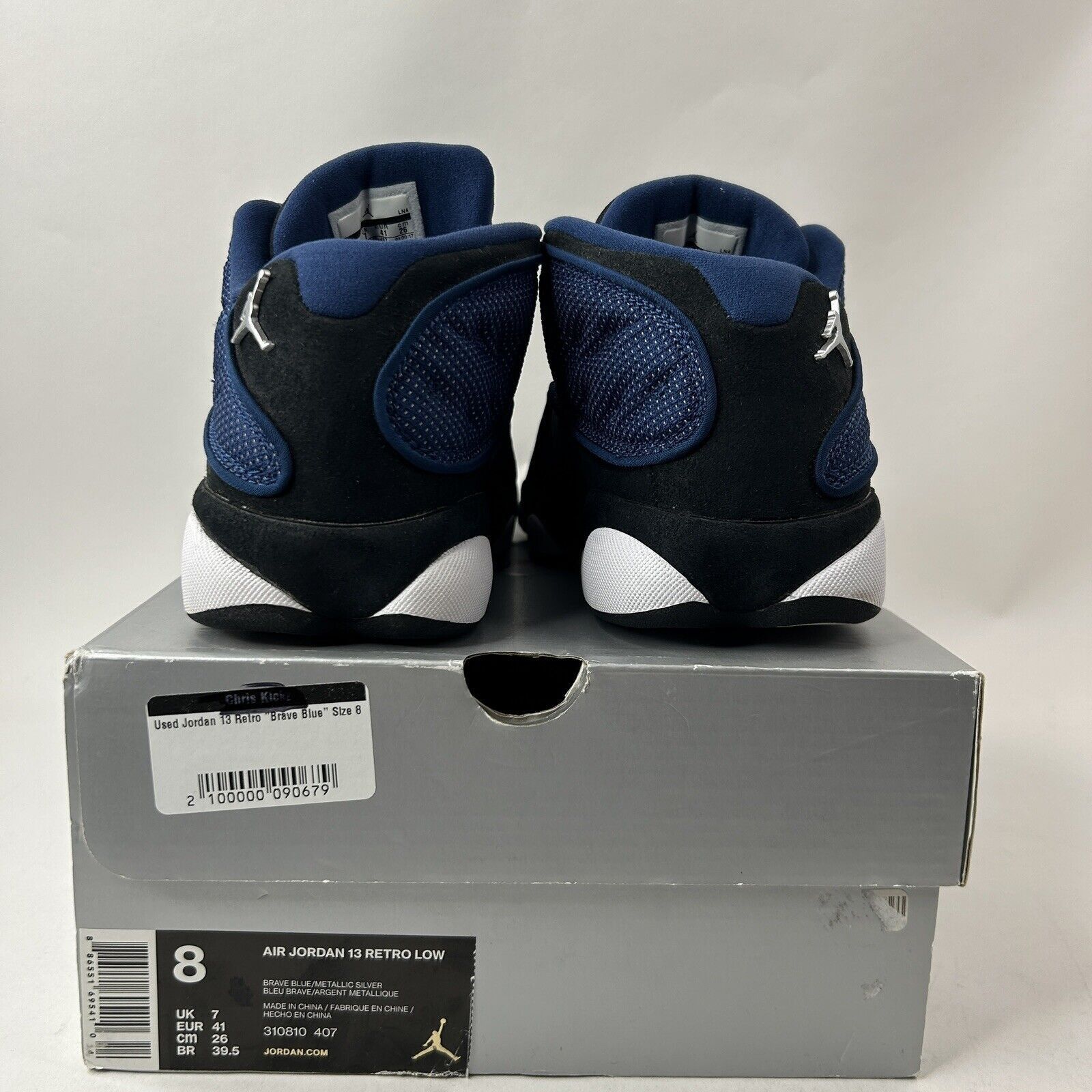 Nike Nike Air Jordan 13 Retro Low “Brave Blue” 2024 Size US 8 / EU 41 - 5 Thumbnail