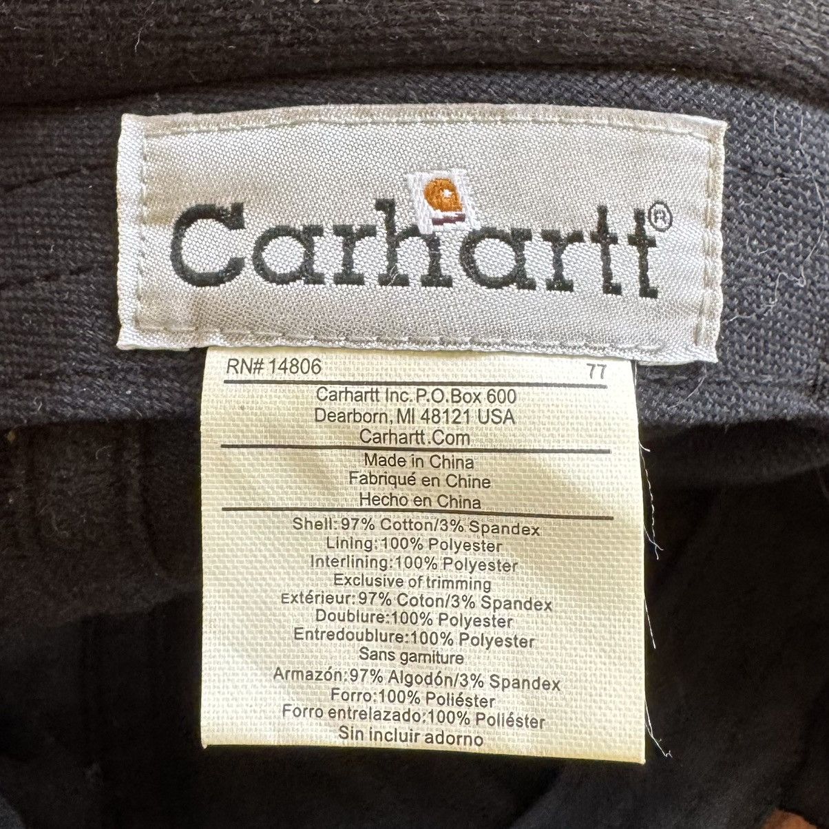 Carhartt Carhartt cap workflex ear flap 09” Size ONE SIZE - 7 Thumbnail