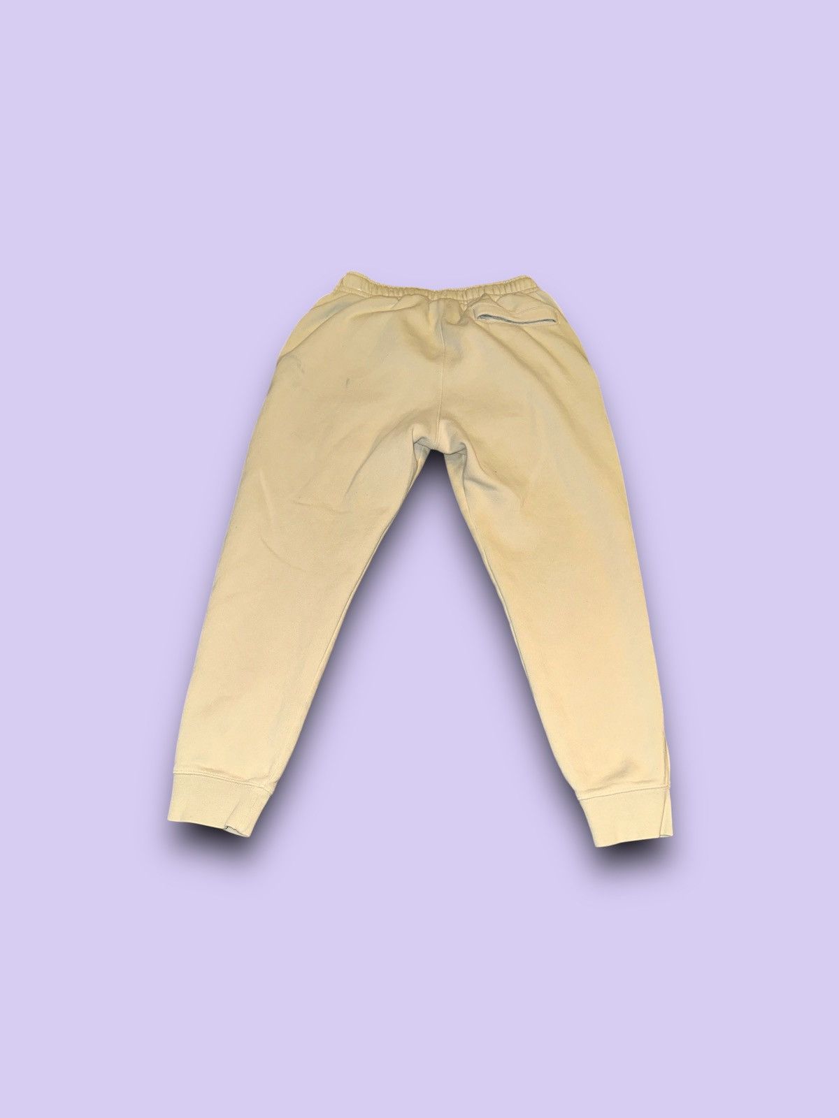 Nike Nike sportswear club fleece tapered sweatpants beige medium Size US 32 / EU 48 - 3 Thumbnail