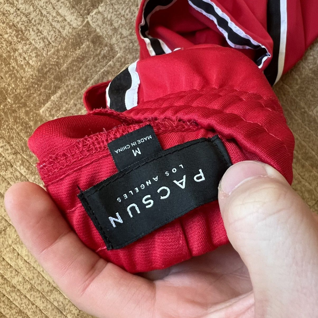 Pacsun Red Pacsun Joggers Size US 33 - 3 Thumbnail