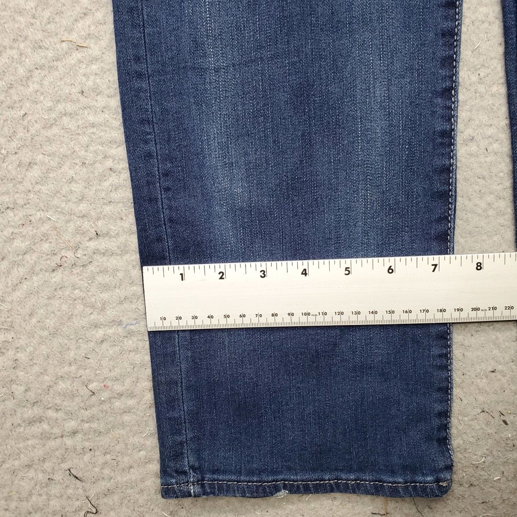 American Eagle Outfitters American Eagle Outfitters Jeans Womens 10 Blue Denim Super Stretch Straight Leg Size 32" / US 10 / IT 46 - 5 Thumbnail