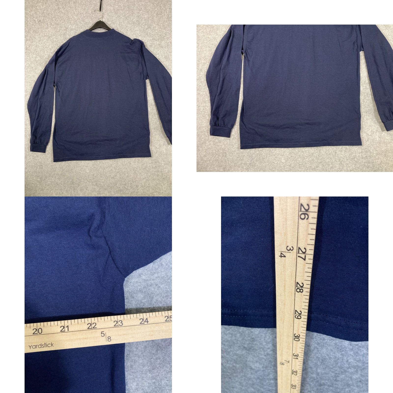 Gildan VINTAGE Gildan USS Ronald Reagan T-Shirt Mens XL Blue Cotton Logo NWT NOS Long Sleeve Crew Neck Shirt Size US XL / EU 56 / 4 - 9 Thumbnail