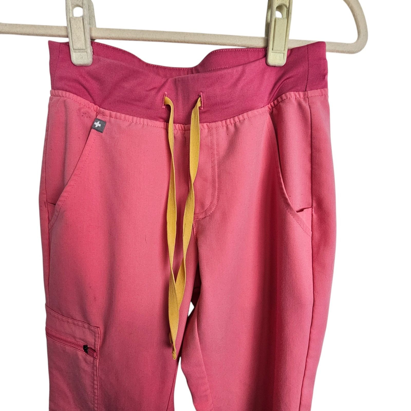 Figue Figs Womens Zamora Scrub Pants S Stretch Hospital Nurse Size 26" / US 2 / IT 38 - 2 Thumbnail