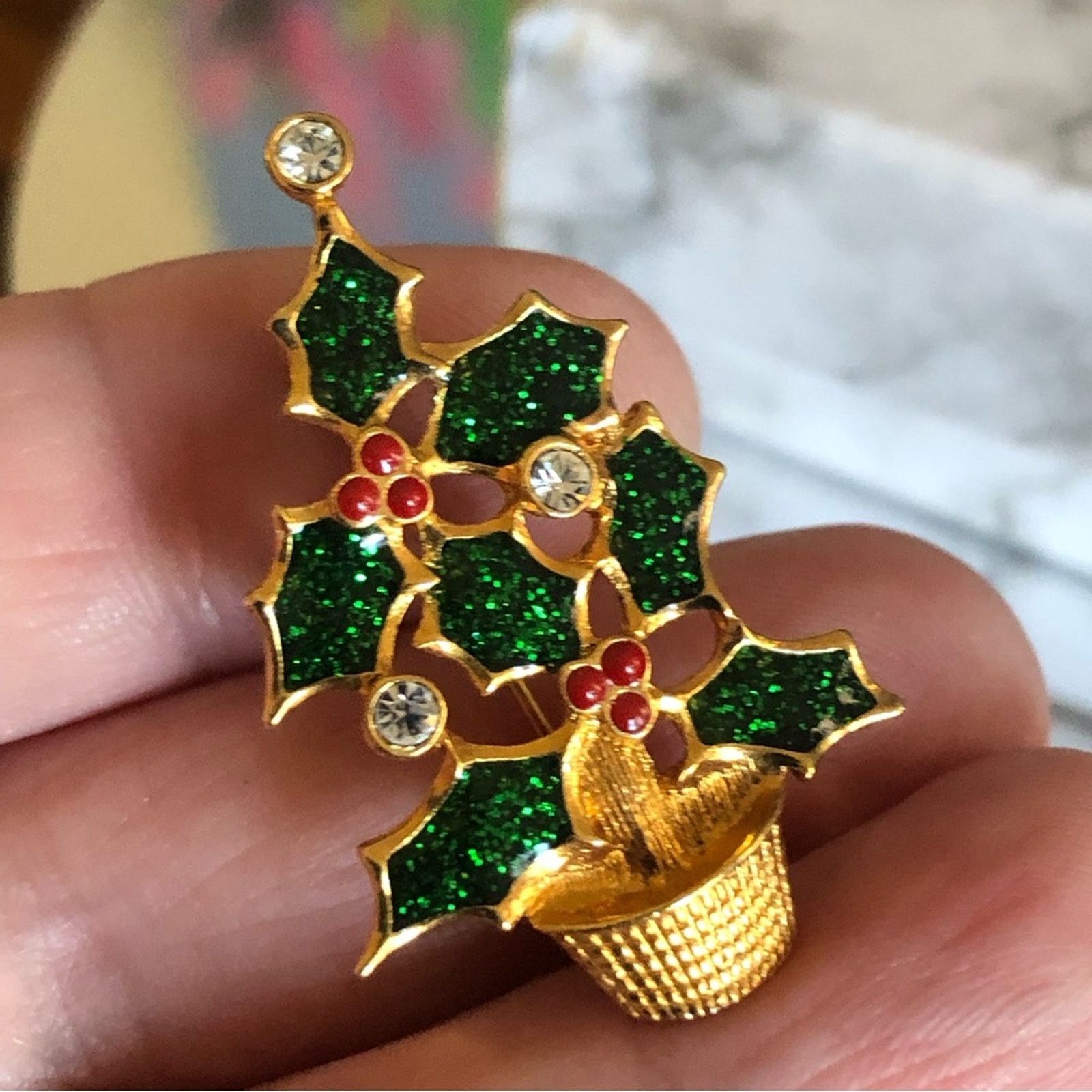 Vintage Vintage Avon Christmas tree brooch Size ONE SIZE - 4 Thumbnail