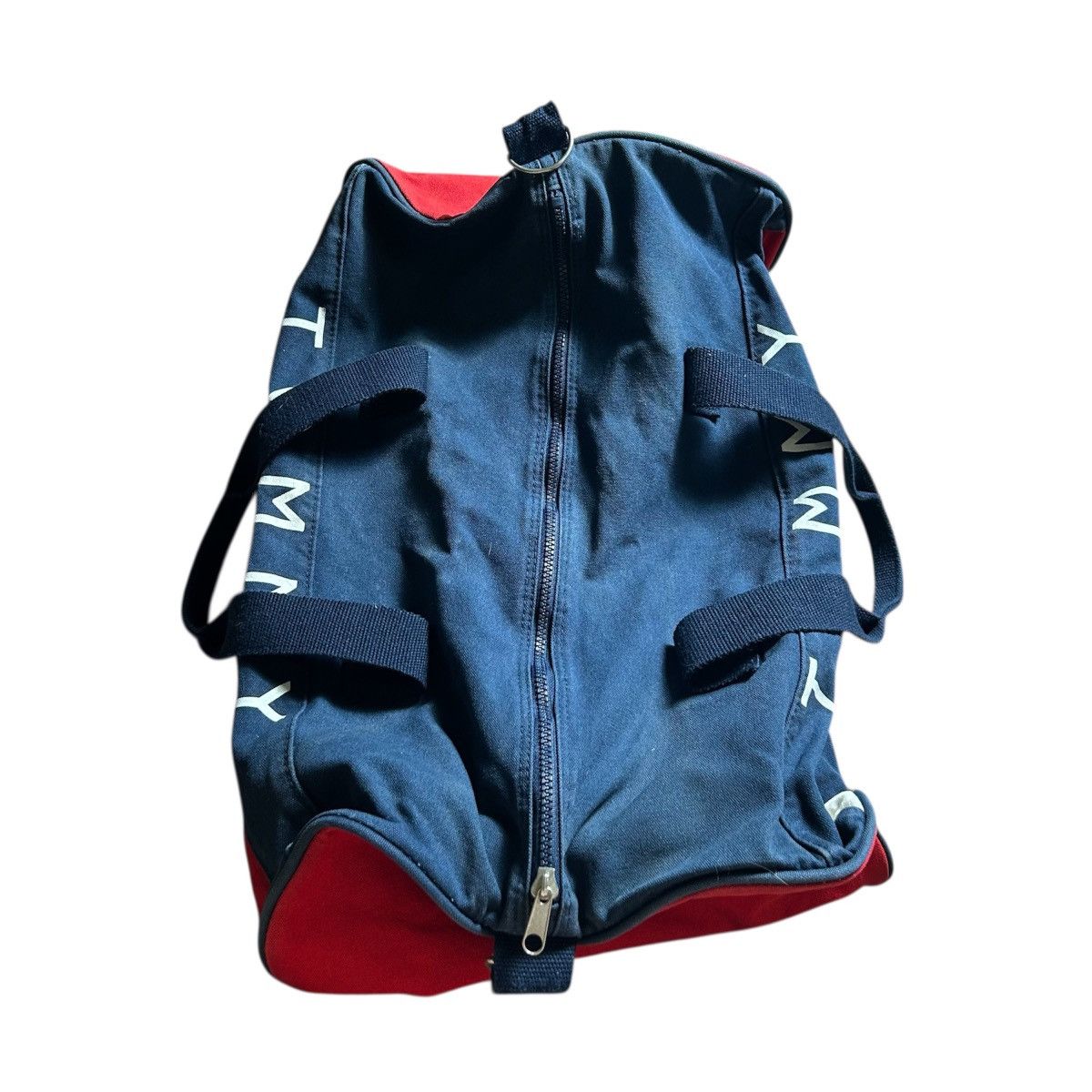 Tommy Hilfiger Vintage Tommy Hilfiger Big Logo Duffel Bag Size ONE SIZE - 10 Thumbnail