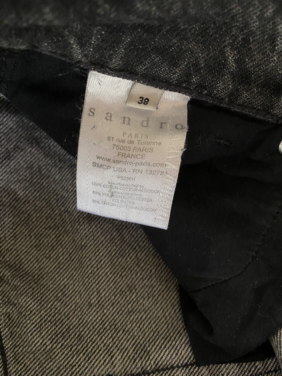 Sandro Sandro Grey Wash denim Size 27" / US 4 / IT 40 - 5 Thumbnail