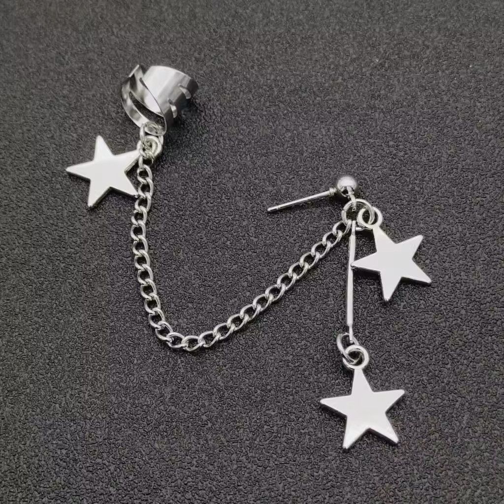 Bottega Veneta Simplicity Star Clip Earclip Earring Size ONE SIZE - 1 Thumbnail