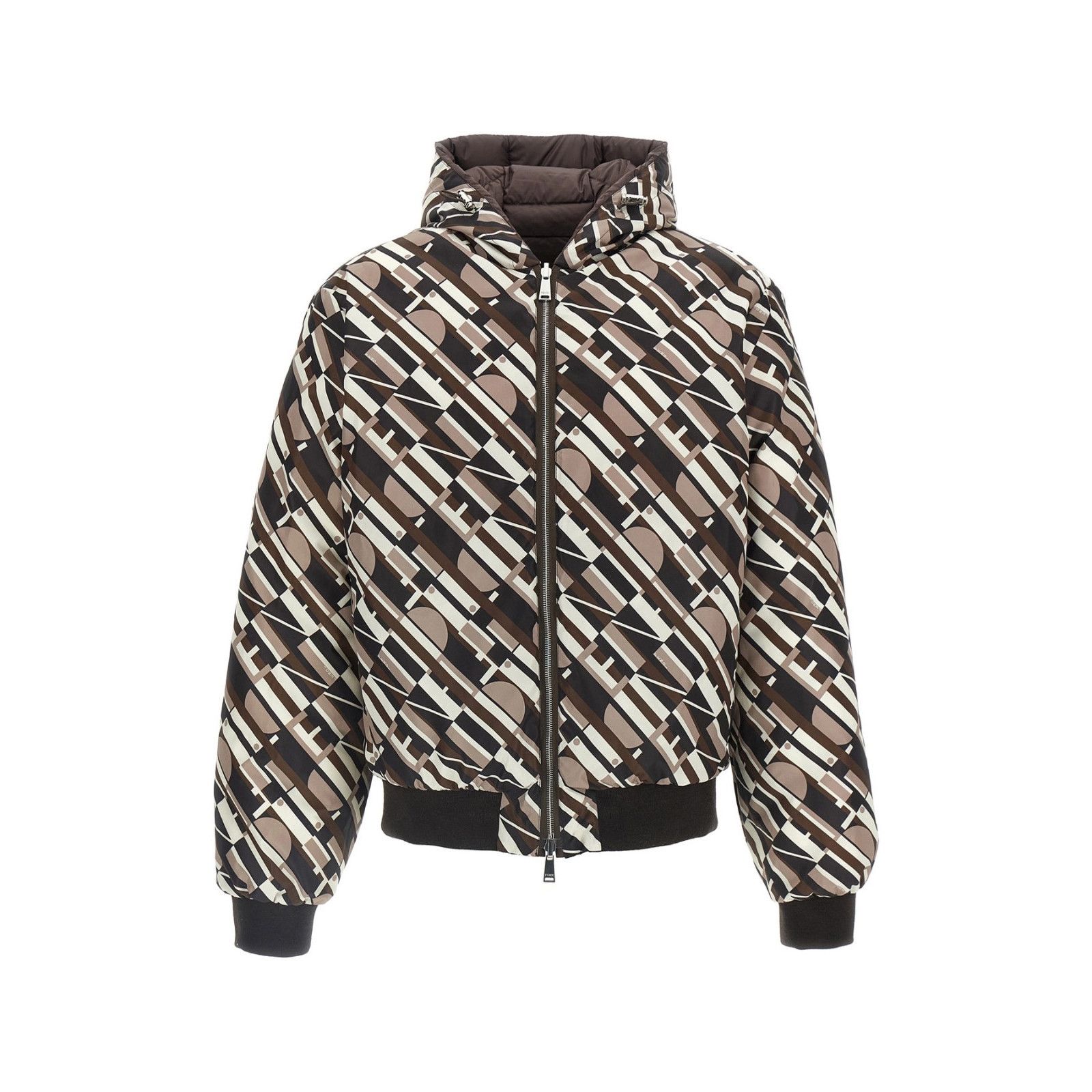 Fendi FENDI Reversible Brown Down Jacket New & Authentic (Men's si Size US XL / EU 56 / 4 - 2 Thumbnail