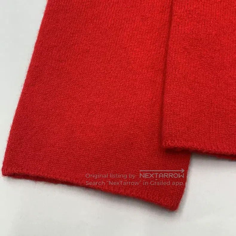 Comme des Garcons Comme Des Garcons PLAY series red heart sweater, XS size. Size XS / US 0-2 / IT 36-38 - 4 Thumbnail