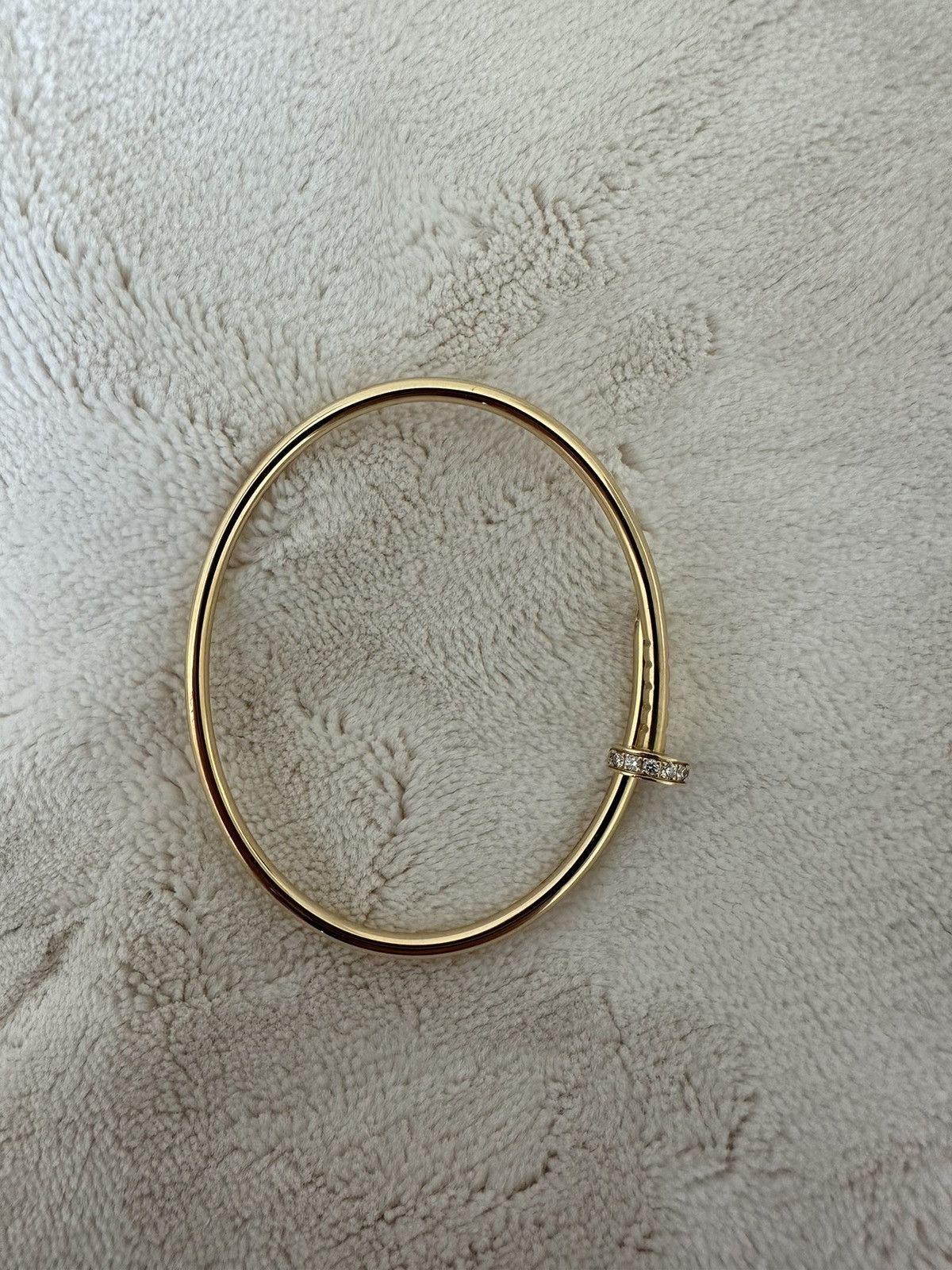Cartier Cartier Juste Un Clou Bracelet with Diamonds Size ONE SIZE - 5 Thumbnail