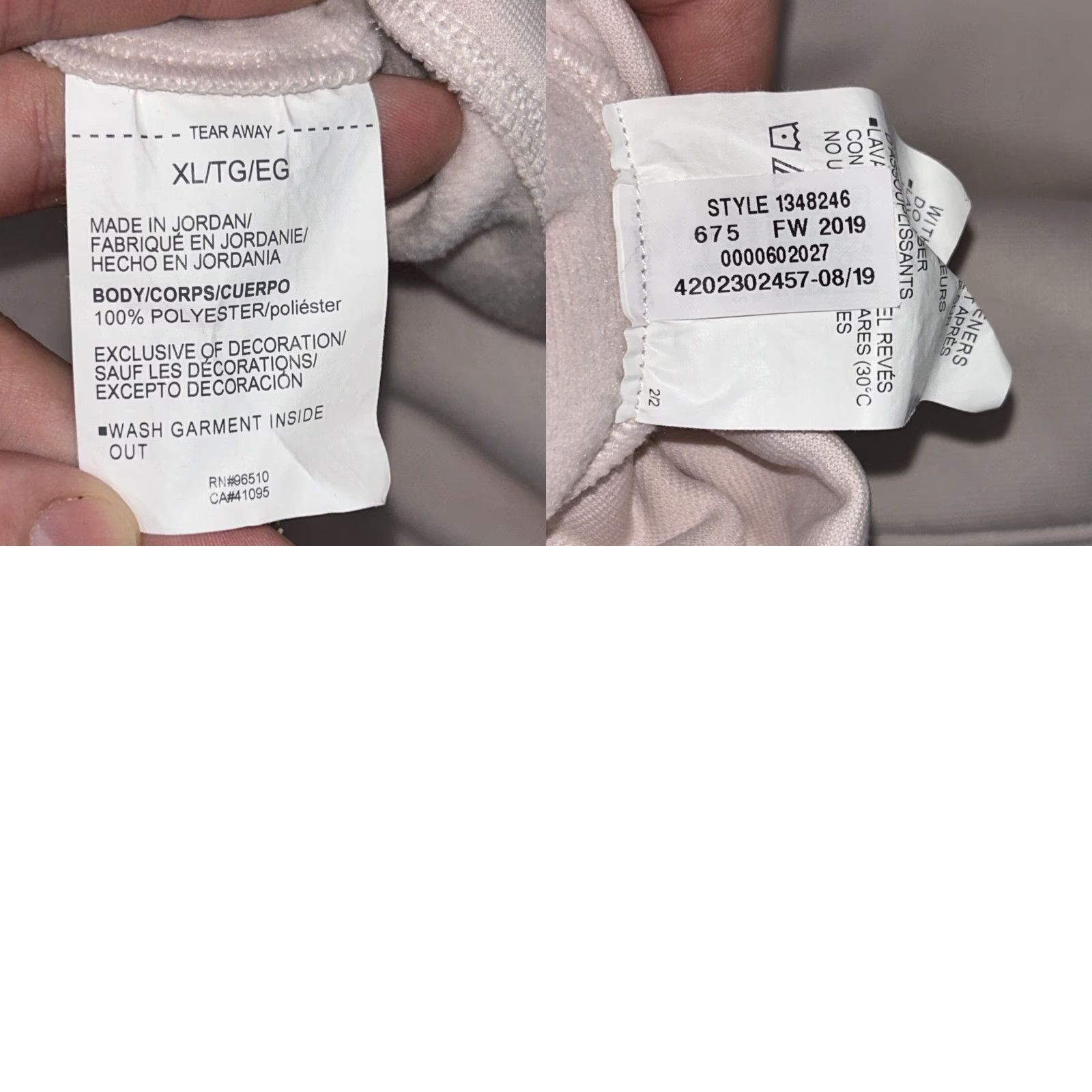 Under Armour Under Armour Hoodie Womens XL Light Pink Pullover Logo Pockets Hooded All Seasons Casual Activewear Sweatshirt Size XL / US 12-14 / IT 48-50 - 8 Thumbnail