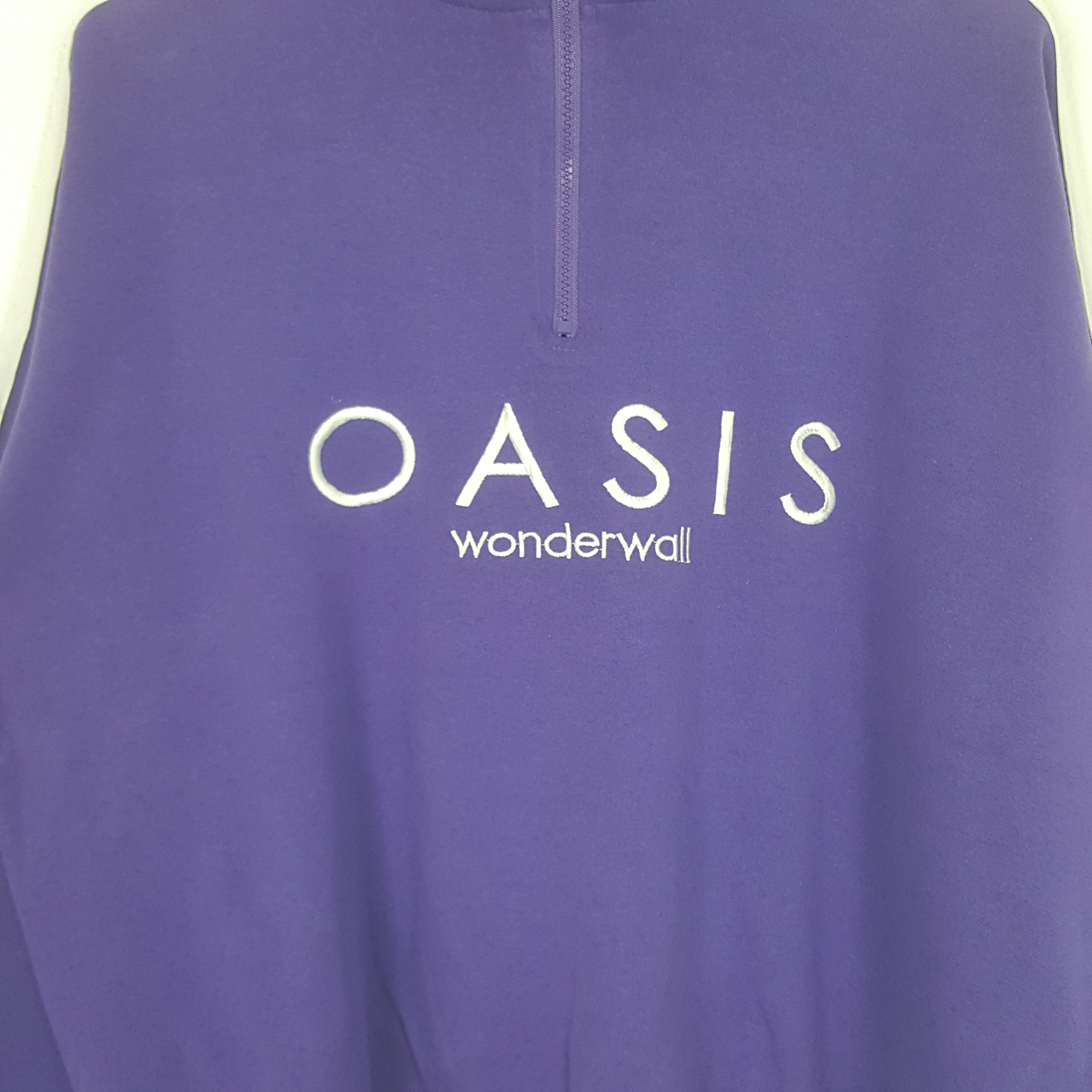 Band Tees Vintage Oasis Wonderwall Rock Band Sweatshirt RR28 Size US XL / EU 56 / 4 - 2 Thumbnail