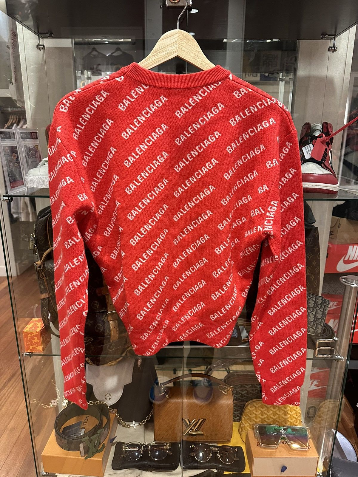 Balenciaga Balenciaga monogram knit sweater Size S / US 4 / IT 40 - 3 Thumbnail