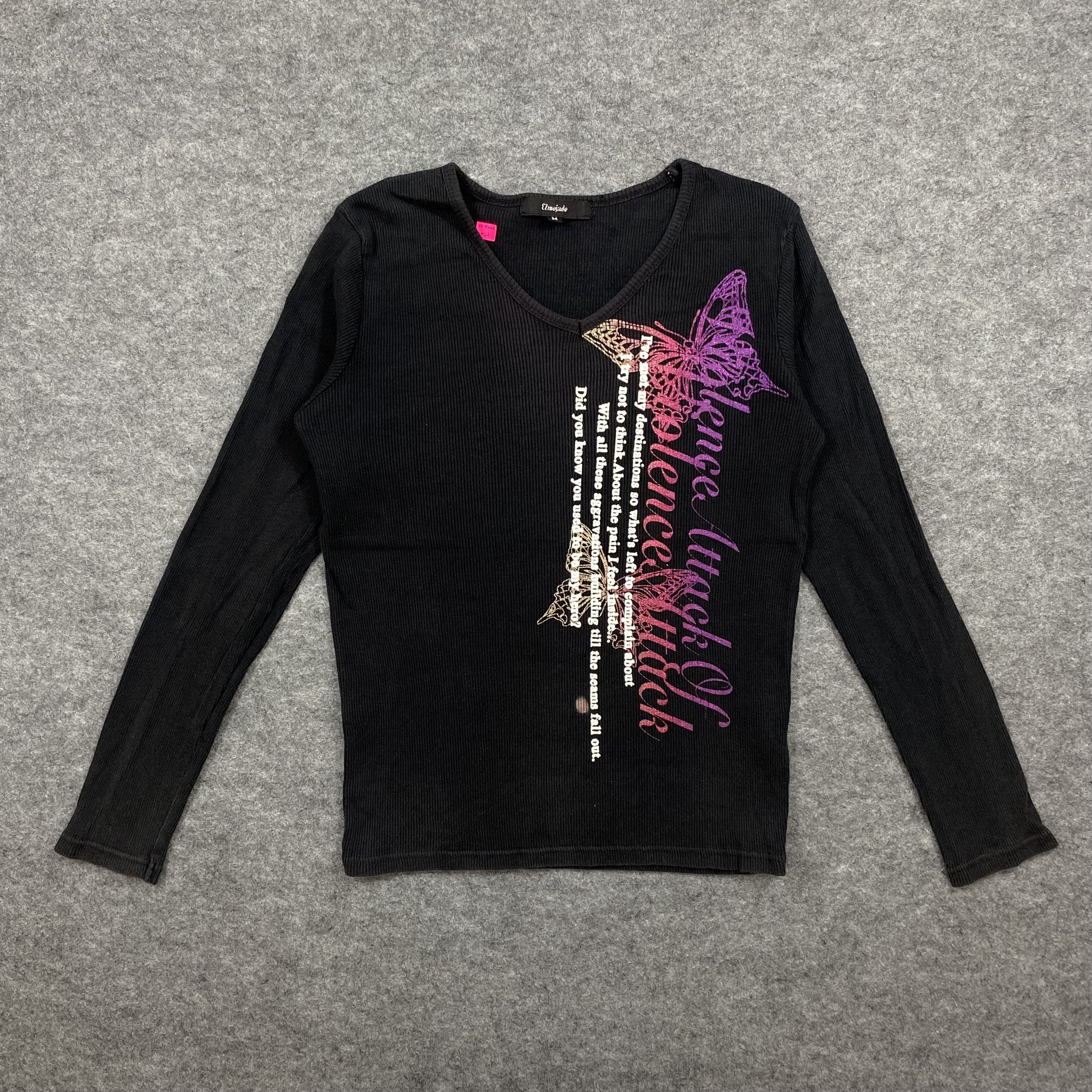 If Six Was Nine Vintage poem tshirt-N028 Size US M / EU 48-50 / 2 - 1 Thumbnail