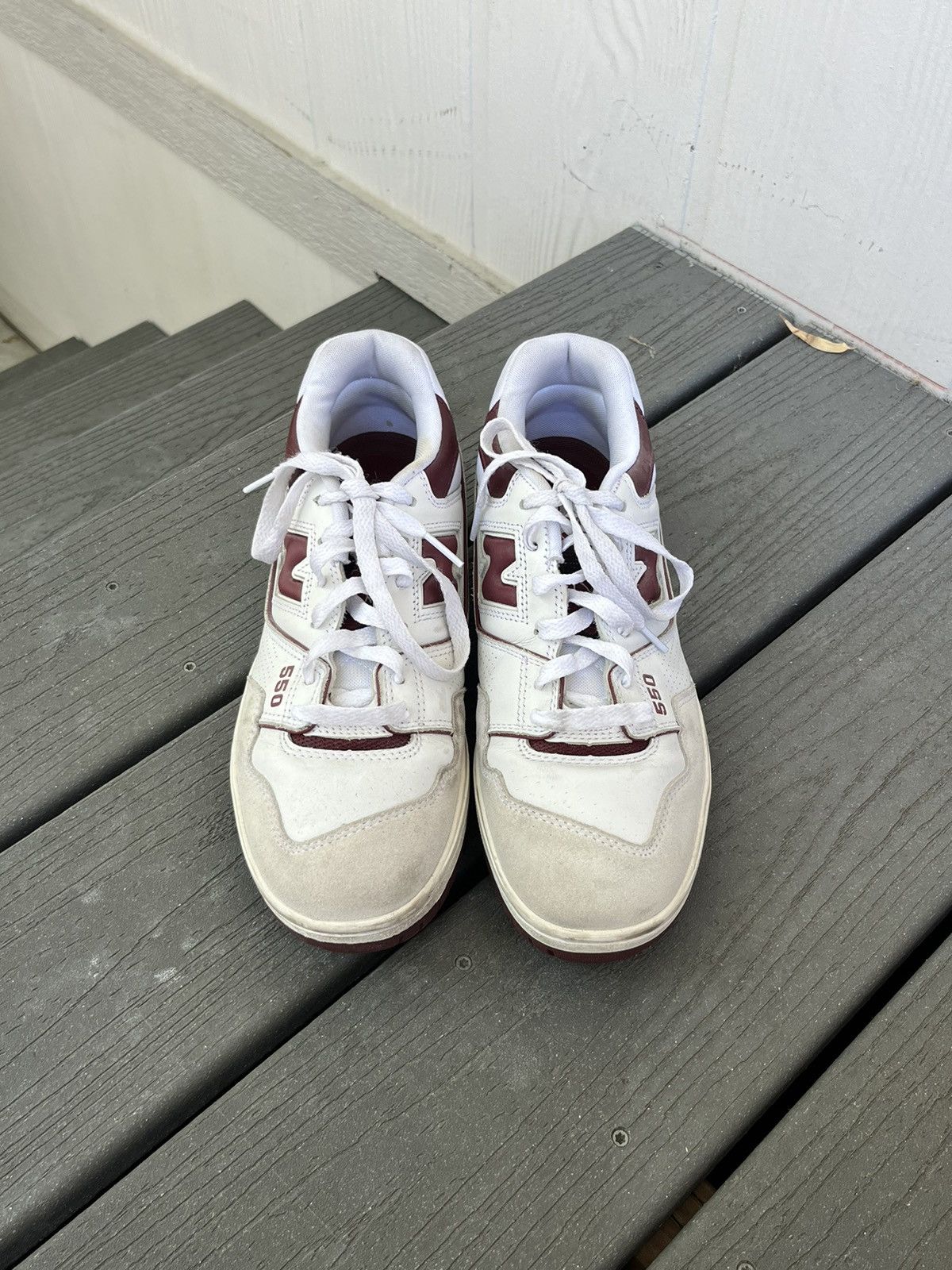 New Balance Maroon New Balance 550 Size US 8 / EU 41 - 2 Thumbnail