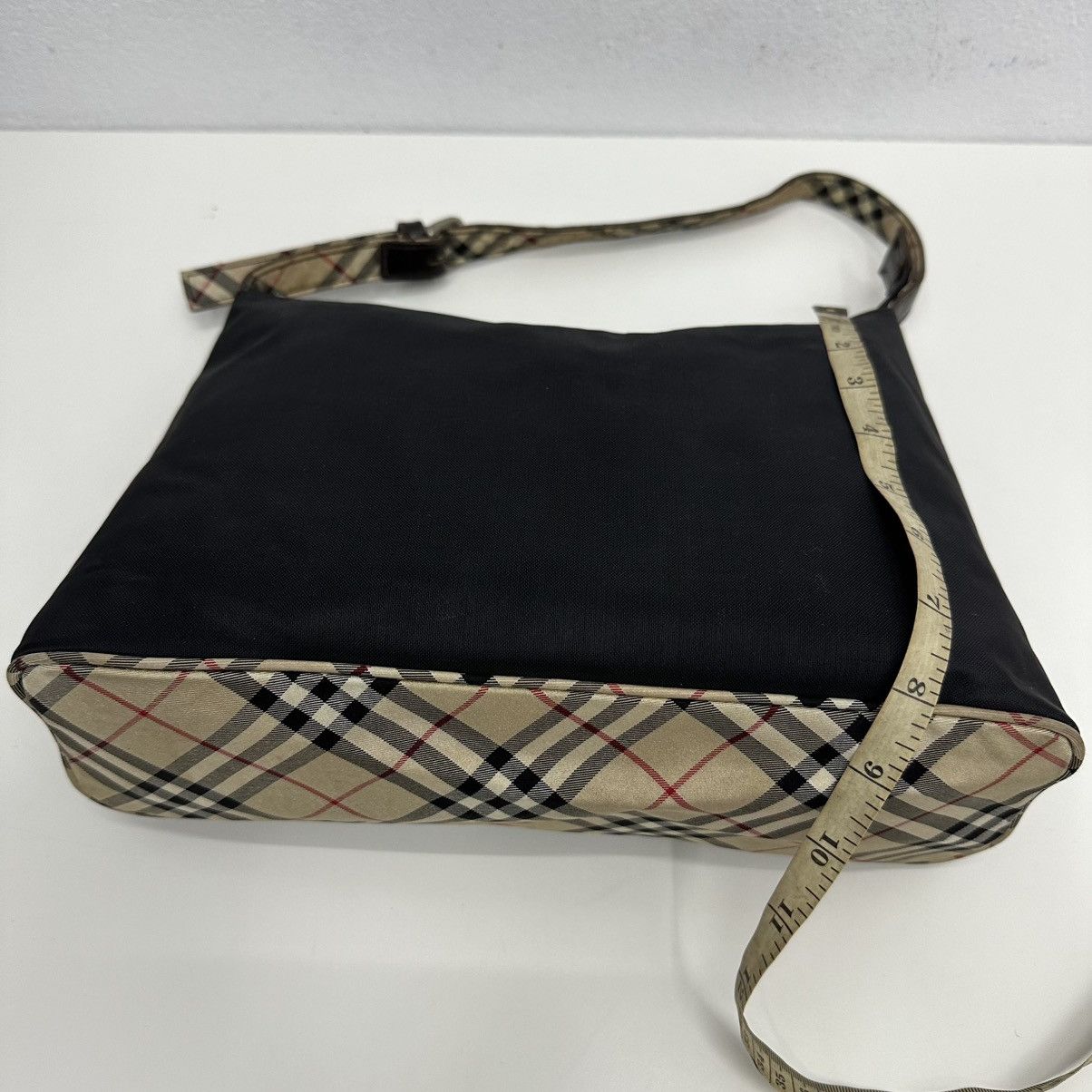 Burberry AUTHENTIC BURBERRY LINDON BLUE LABEL NOVA CHECK SHOULDER BAG Size ONE SIZE - 12 Thumbnail