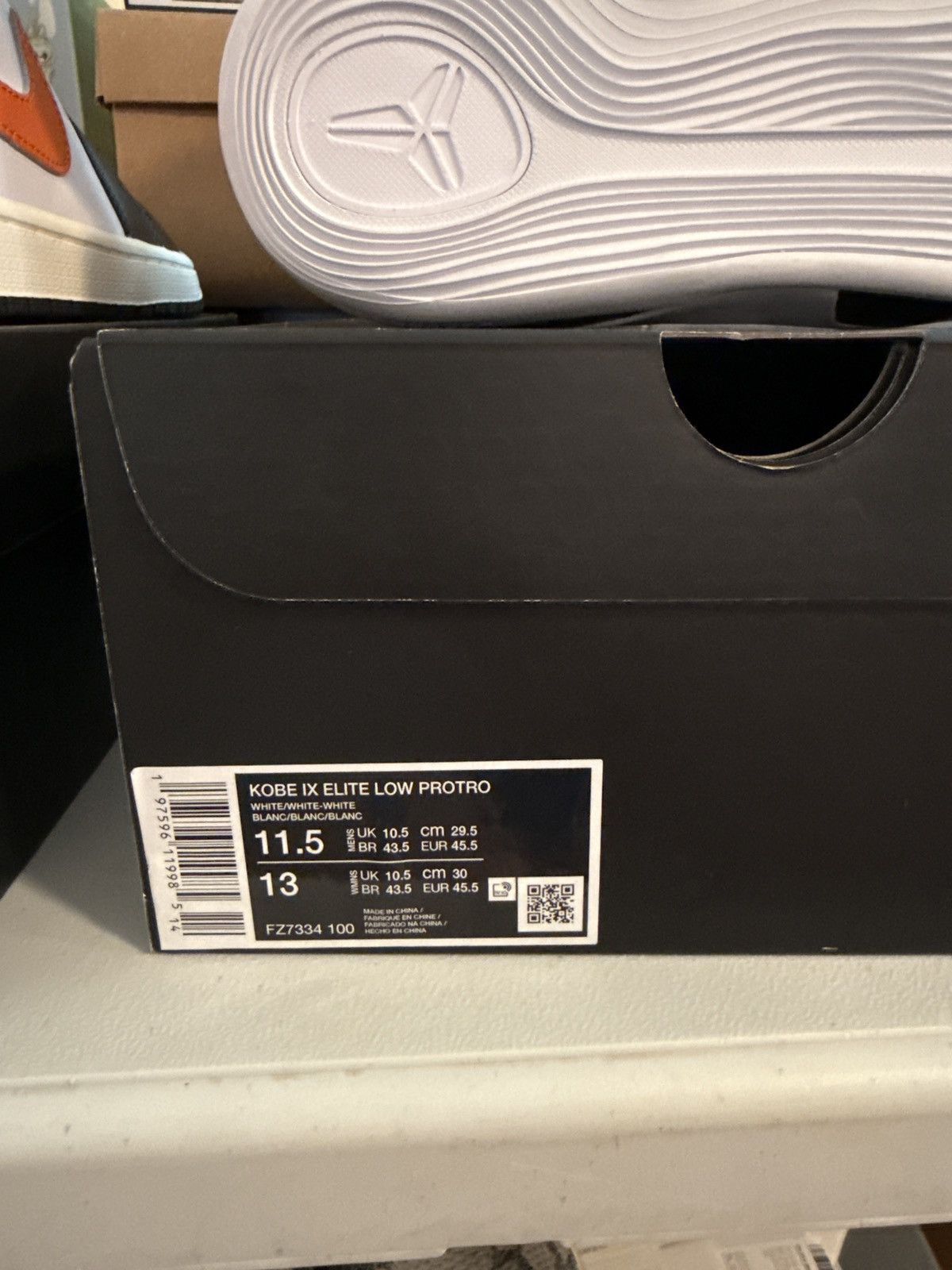 Nike Kobe 9 Halo Size 11.5 Size US 11.5 / EU 44-45 - 2 Thumbnail