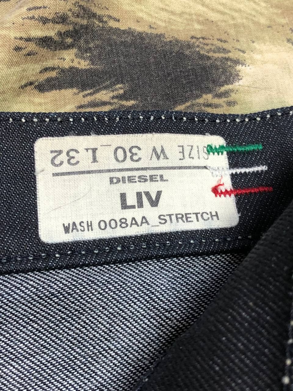 Diesel Vintage DIESEL LIV jeans crazy Y2K streetwear Size 30" / US 8 / IT 44 - 2 Thumbnail