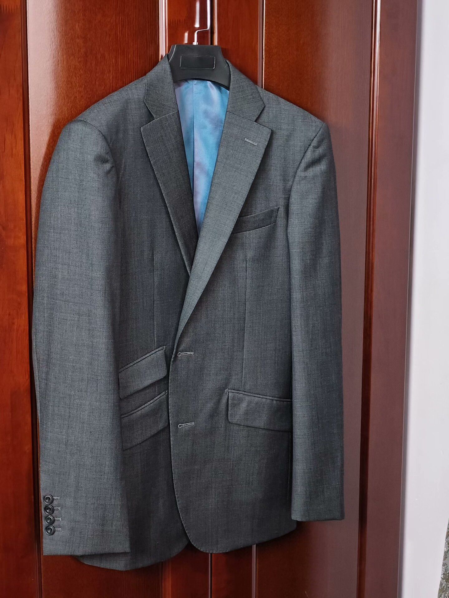Richard James Richard James Gray Wool Suit Jacket Size US M / EU 48-50 / 2 - 1 Thumbnail