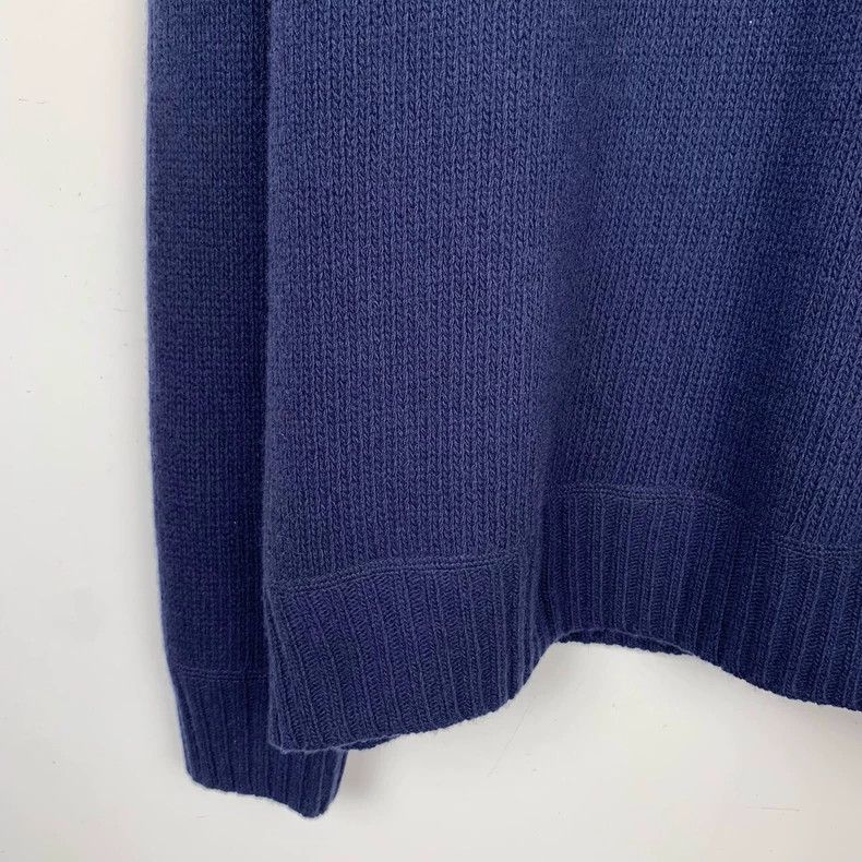 Prada Prada Logo letter inlaid black wool mixed cashmere knitted Size US L / EU 52-54 / 3 - 4 Thumbnail