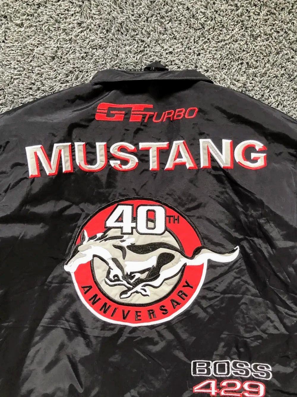 Japanese Brand 💥 Ford Mustang Vintage Racing Jacket Retro Y2K Size US XL / EU 56 / 4 - 6 Thumbnail