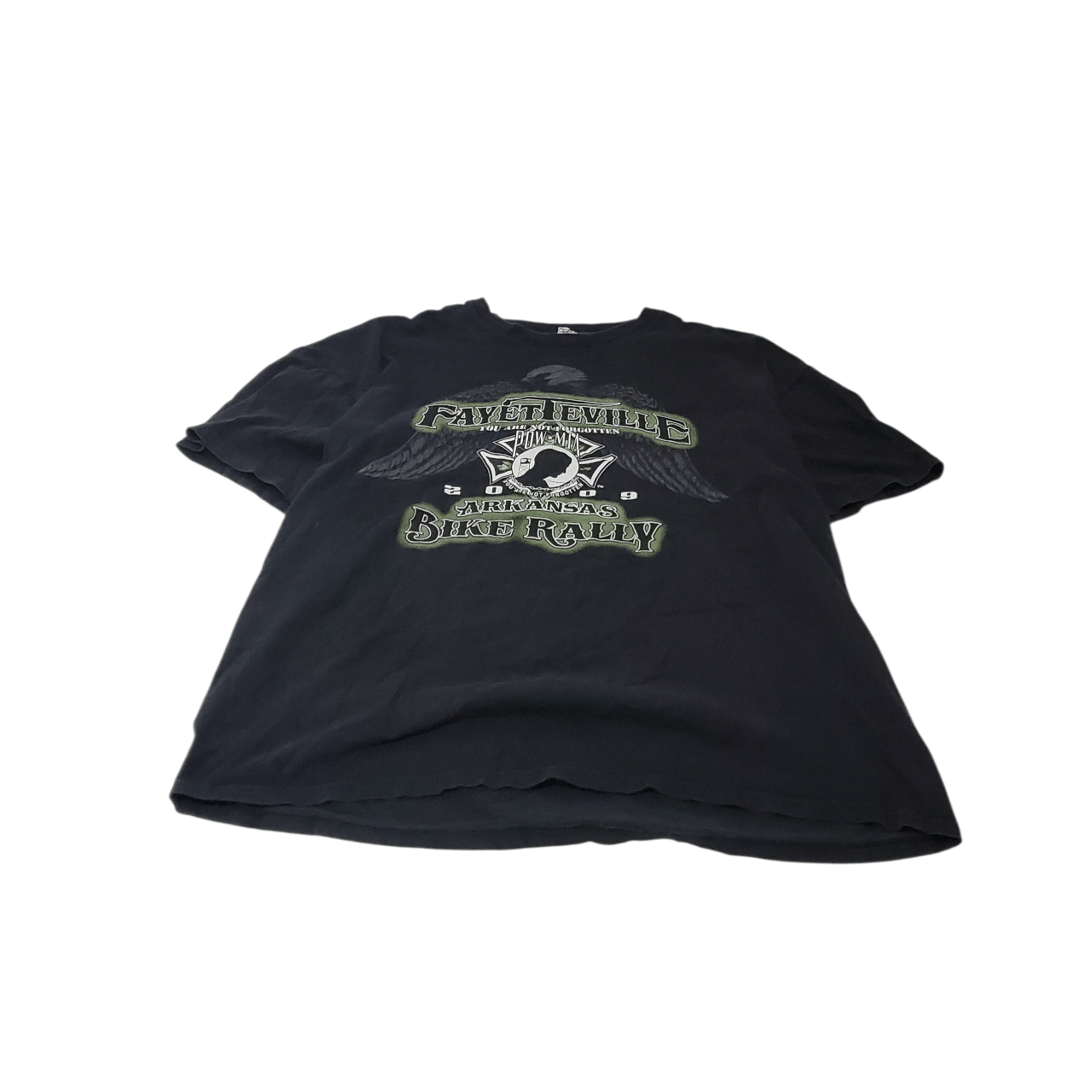 Vintage 2009 Biker Rally POW T-Shirt Size US XXL / EU 58 / 5 - 3 Thumbnail