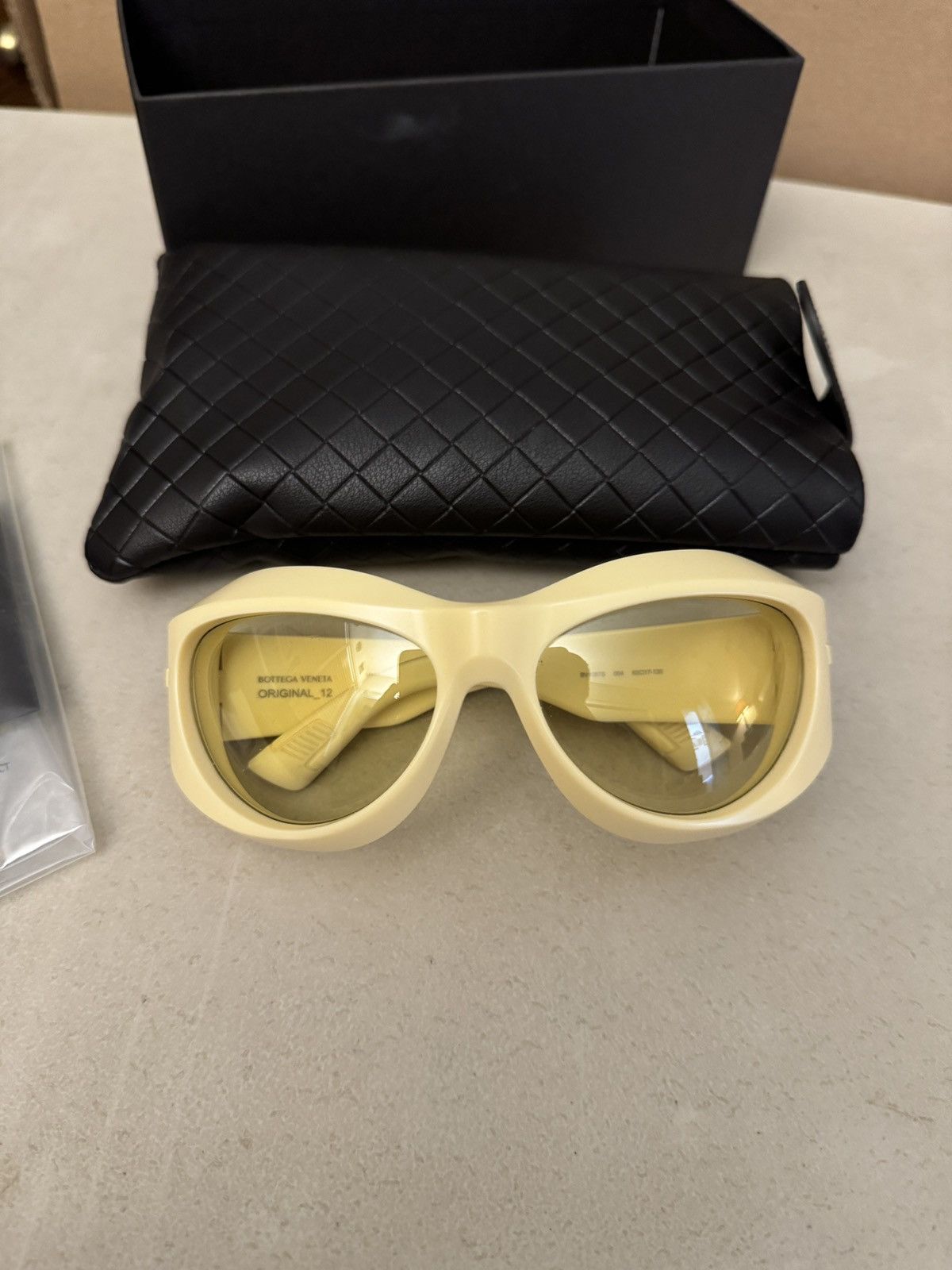 Bottega Veneta Bottega Veneta Thick Injection Round Sunglasses Original 12 Size ONE SIZE - 1 Thumbnail
