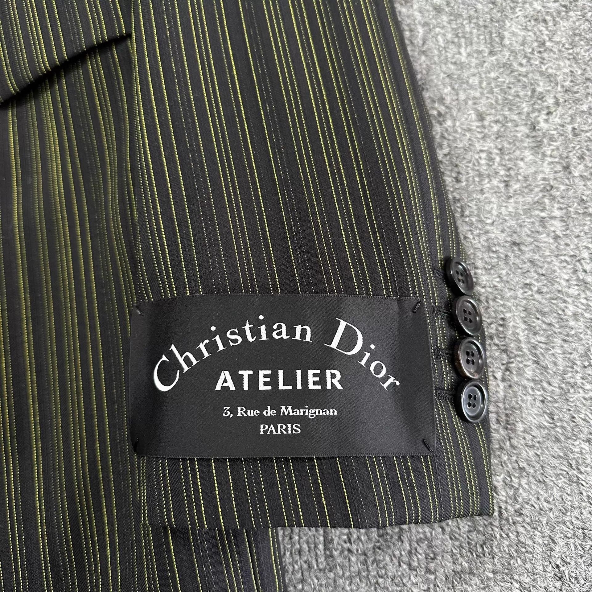 Dior Dior Homme 18fw KVA Silver Thread Cross Atelier Armband 52 Size 52R - 2 Thumbnail