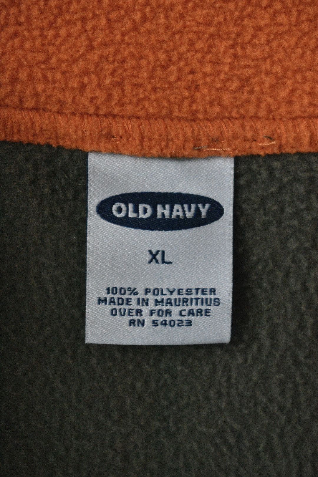 Vintage Vintage Y2K Old Navy Fleece Quarter-Zip Pullover (XL) Size US XL / EU 56 / 4 - 4 Thumbnail
