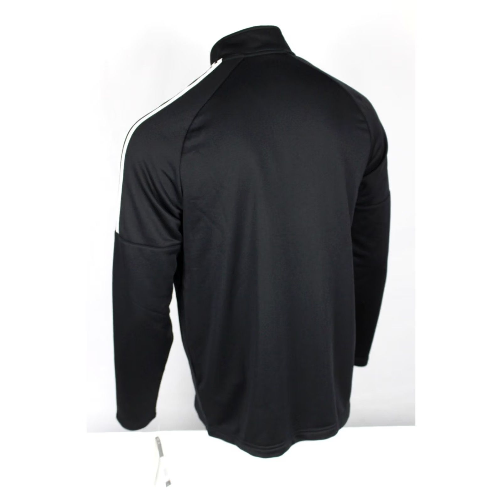 Adidas Adidas Men's 1/4 Zip Pullover French Terry 3 Stripe XL Black ADVS20R736 Size US XL / EU 56 / 4 - 2 Thumbnail
