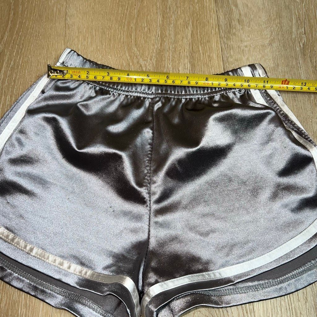 Other Lavender Shine Stretch Shorts Side Stripe Vintage Inspired S Size 28" / US 6 / IT 42 - 6 Thumbnail