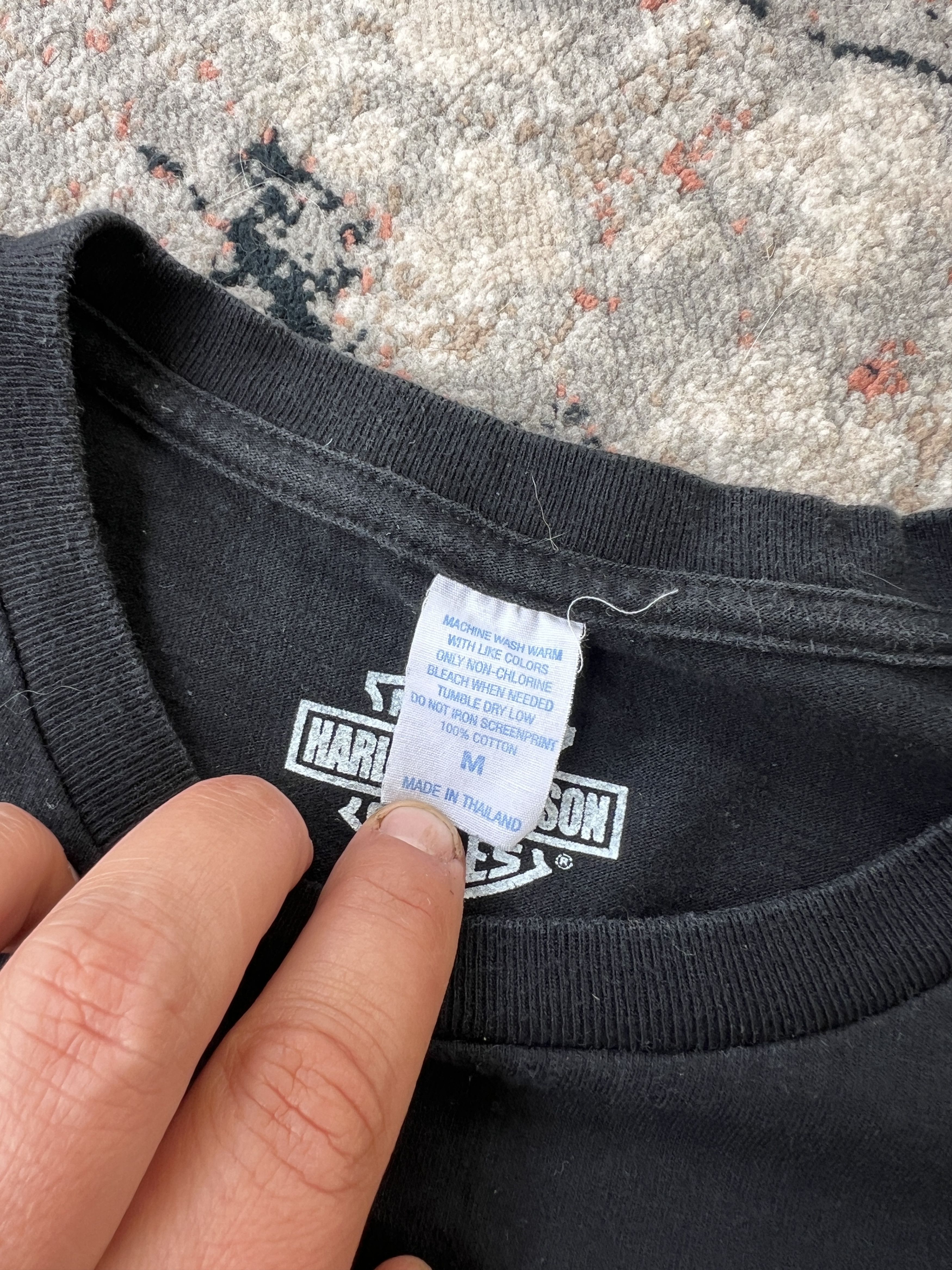 Harley Davidson Harley-Davidson Bangkok Thailand Vintage Tee Size US M / EU 48-50 / 2 - 5 Thumbnail