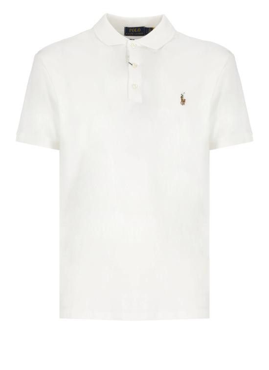 Ralph Lauren RALPH LAUREN Men Polo Shirts 710685514 001 White Size US XXL / EU 58 / 5 - 1 Thumbnail