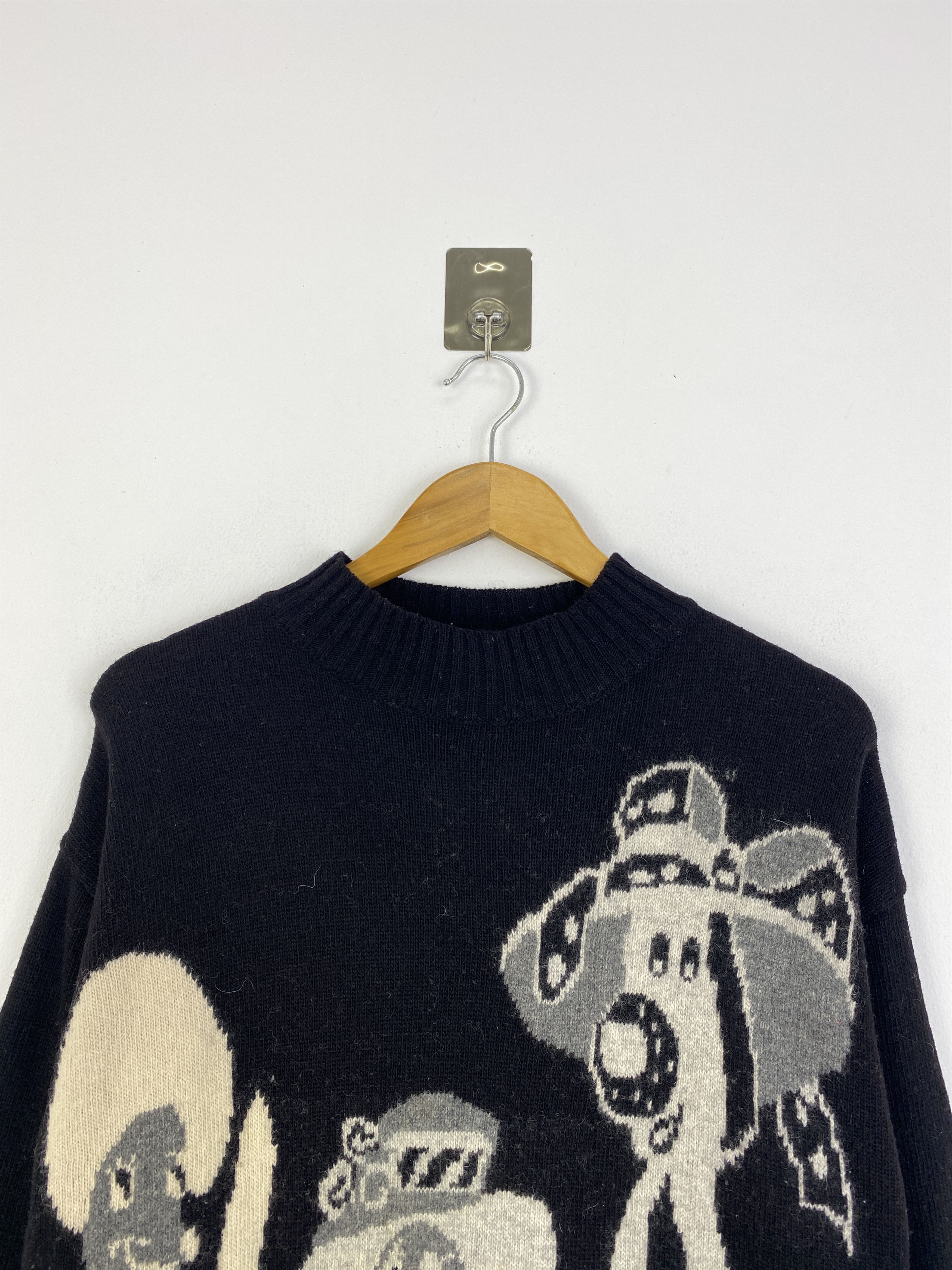 Vintage Vtg 80s Made In Italy Pullover Crewneck Sweatshirt SH0059 Size US L / EU 52-54 / 3 - 2 Thumbnail
