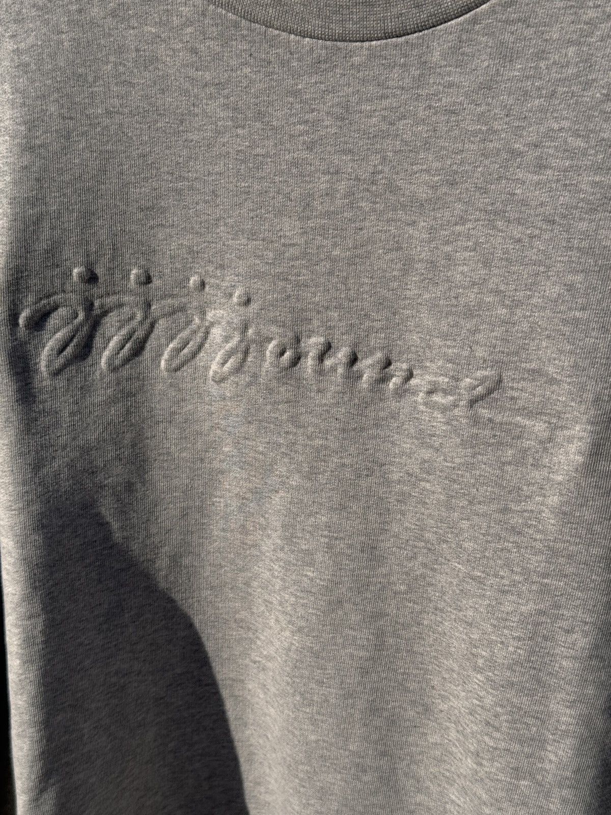 A.P.C. × JJJJound APC x JJJJound Grey Justin French Terry Sweater size L Size US L / EU 52-54 / 3 - 6 Thumbnail