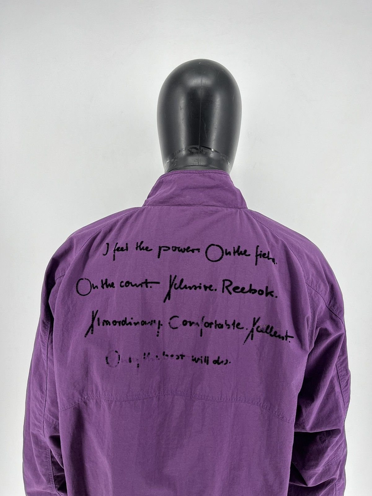 Reebok × Vintage Rare Vintage 90s Reebok Exclusive Get Feeling Jacket Size US XL / EU 56 / 4 - 9 Thumbnail