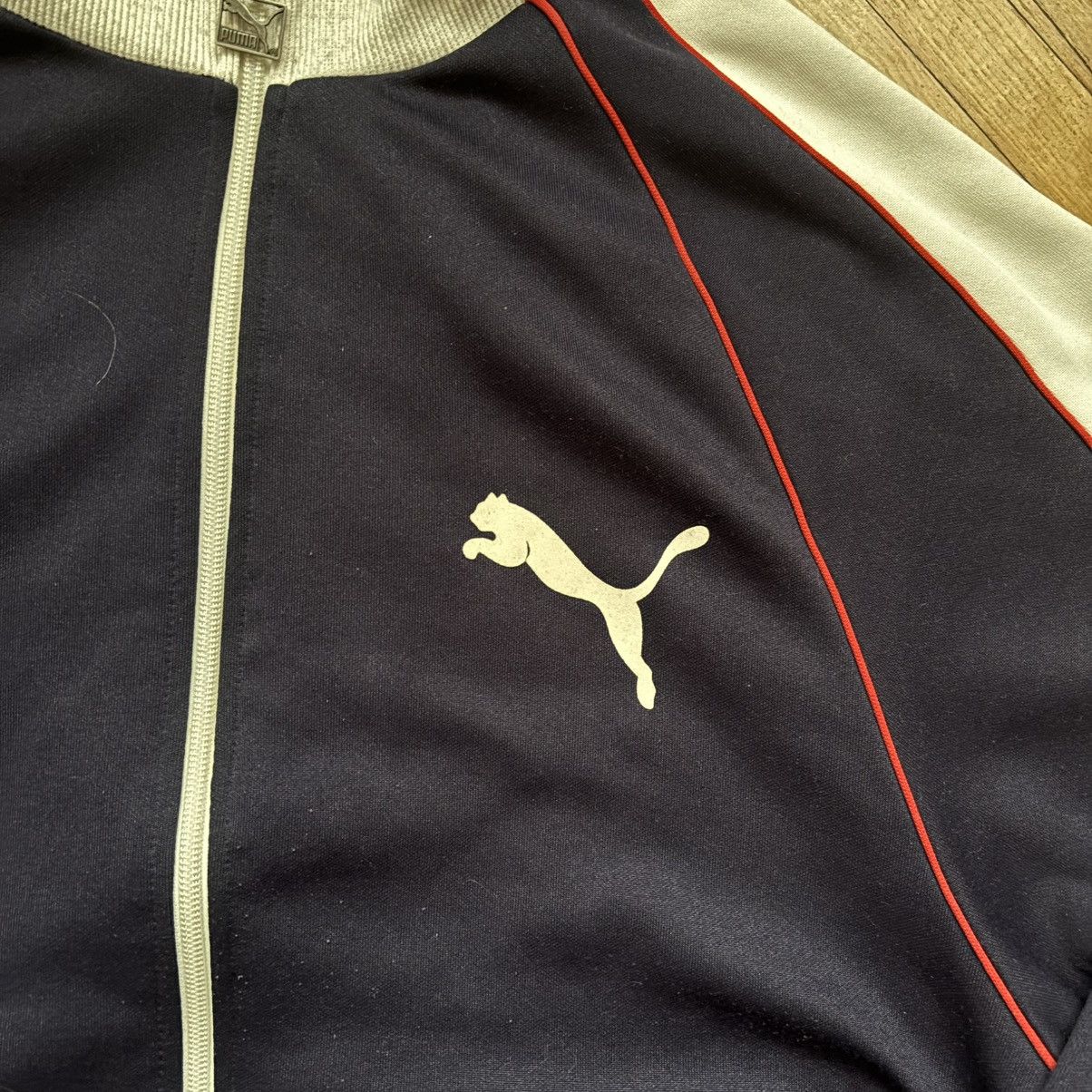 Puma × Vintage Vintage 90’s Y2K Puma Track Jacket Size US L / EU 52-54 / 3 - 3 Thumbnail